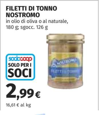 FILETTI DI TONNO NOSTROMO