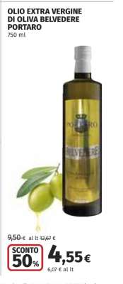 OLIO EXTRA VERGINE DI OLIVA BELVEDERE PORTARO