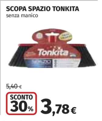 SCOPA SPAZIO TONKITA