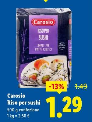 Carosio Riso per sushi