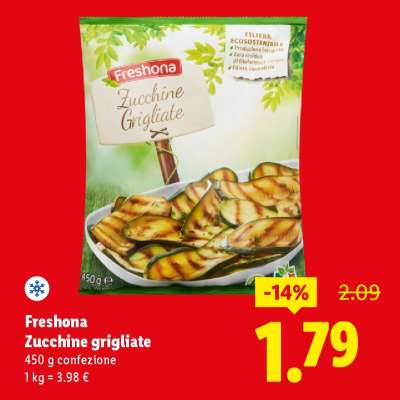 Freshona Zucchine grigliate