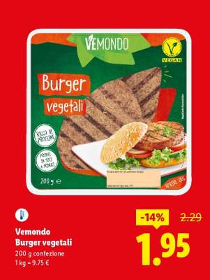 Vemondo Burger vegetali