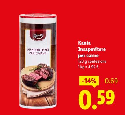 Kania Insaporitore per carne