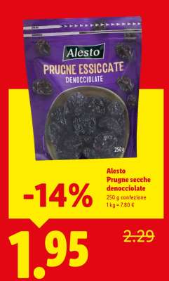 Alesto Prugne secche denocciolate