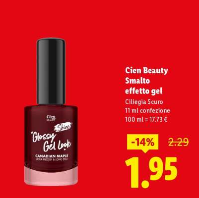 Cien Beauty Smalto effetto gel