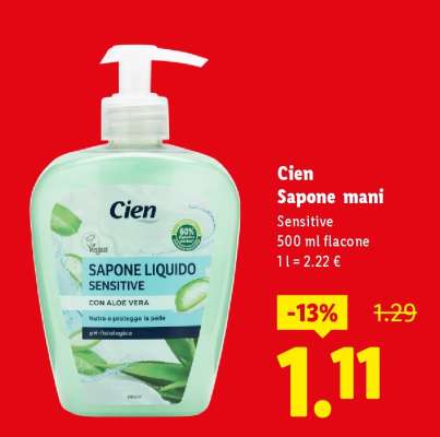 Cien Sapone mani