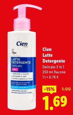 Cien Latte detergente