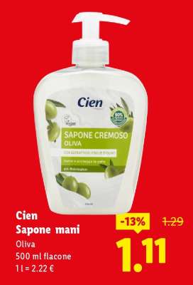 Cien Sapone mani