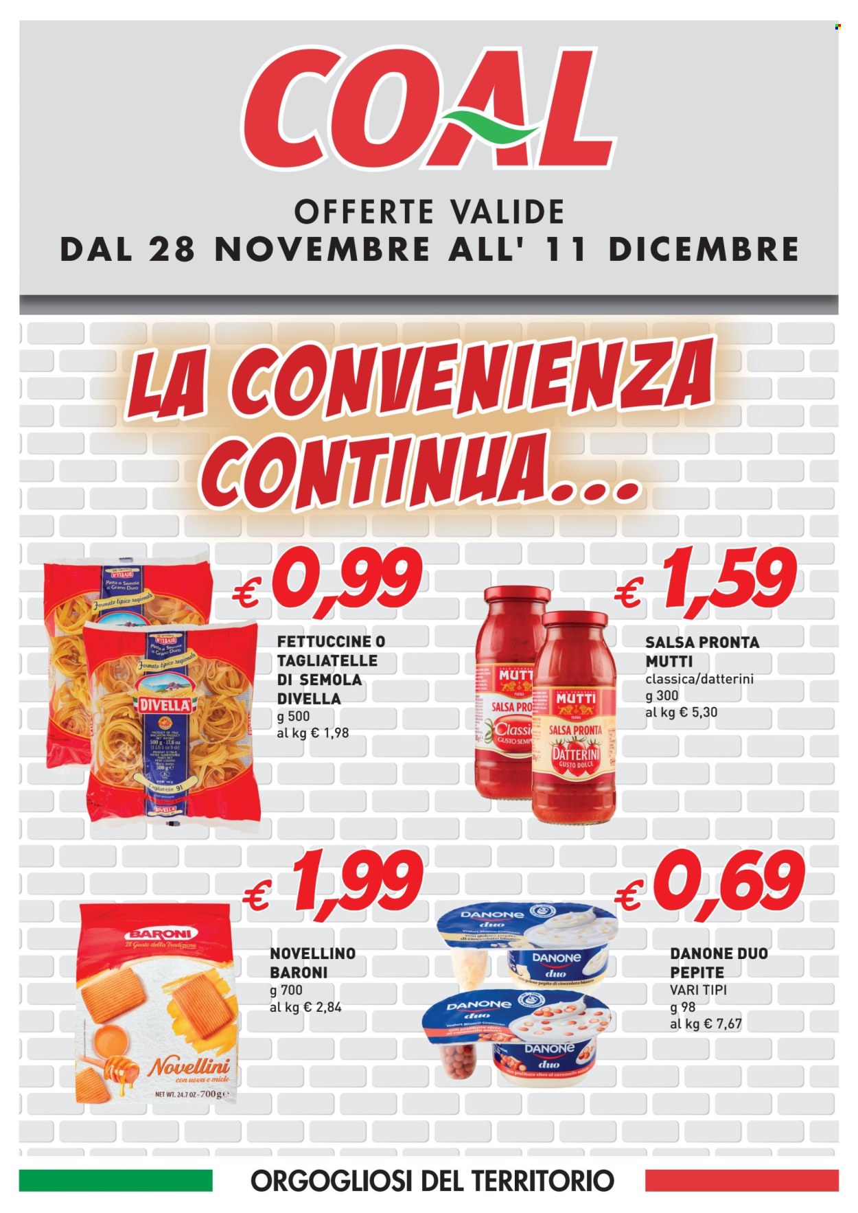 Volantino COAL - 28/11/2025 - 11/12/2025. Pagina 1
