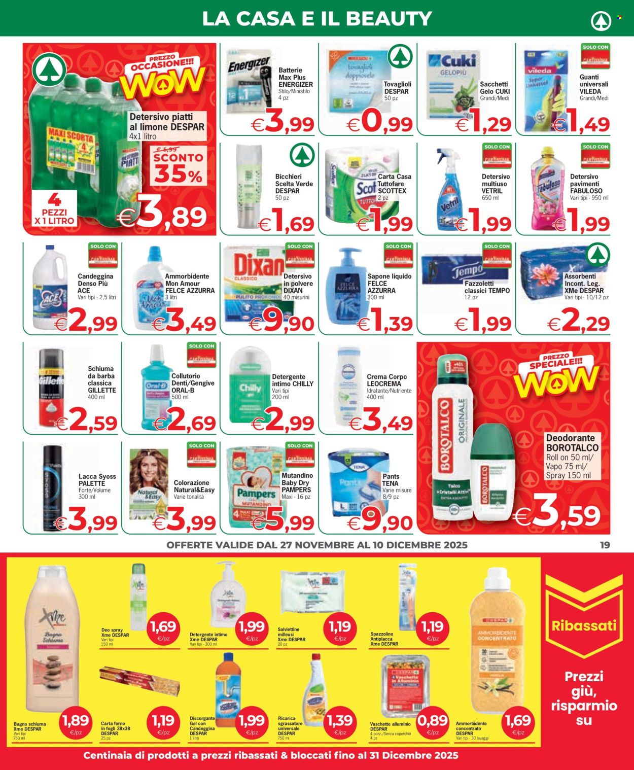 Volantino Despar - 27/11/2025 - 10/12/2025. Pagina 19