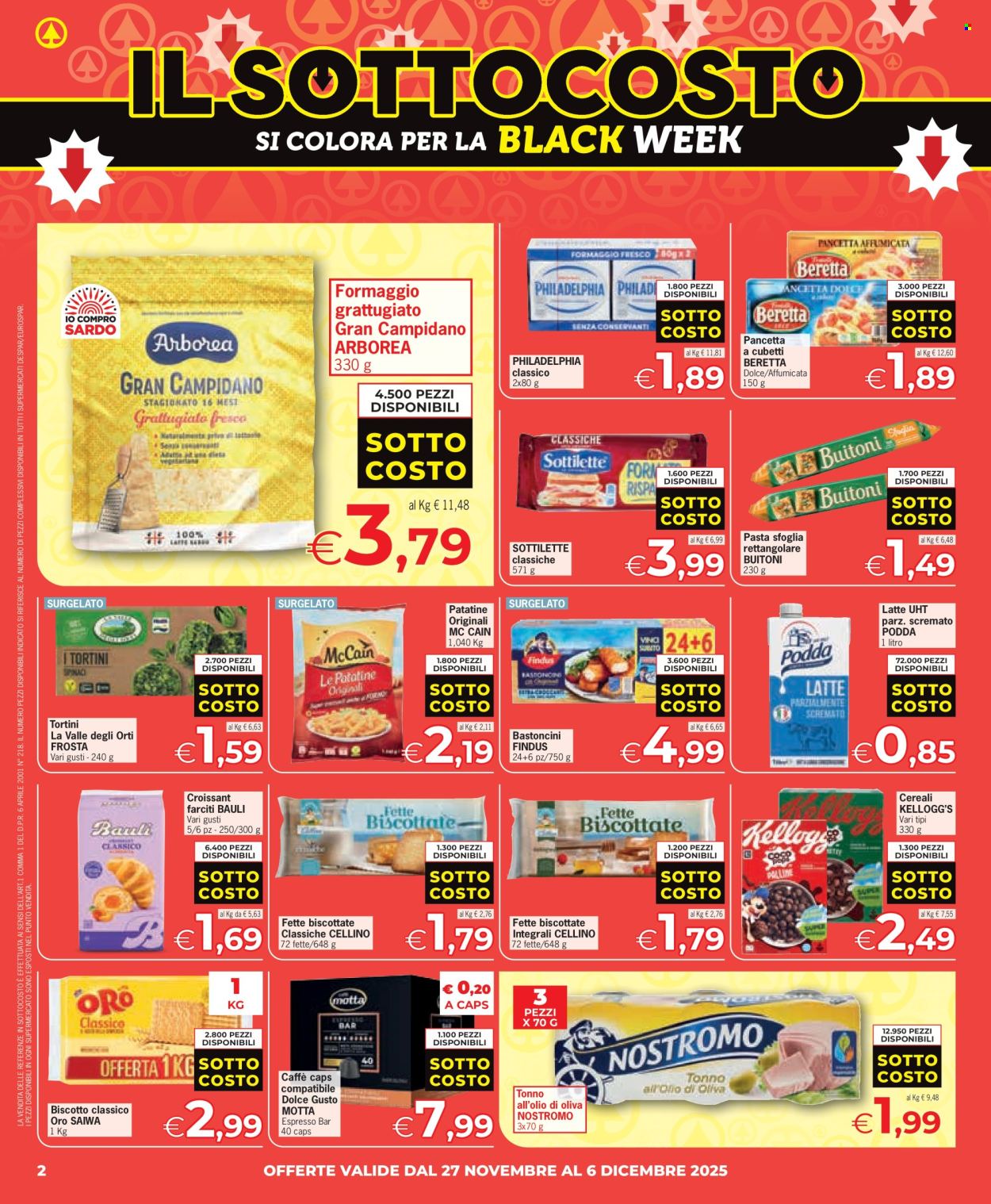 Volantino Eurospar - 27/11/2025 - 10/12/2025. Pagina 2