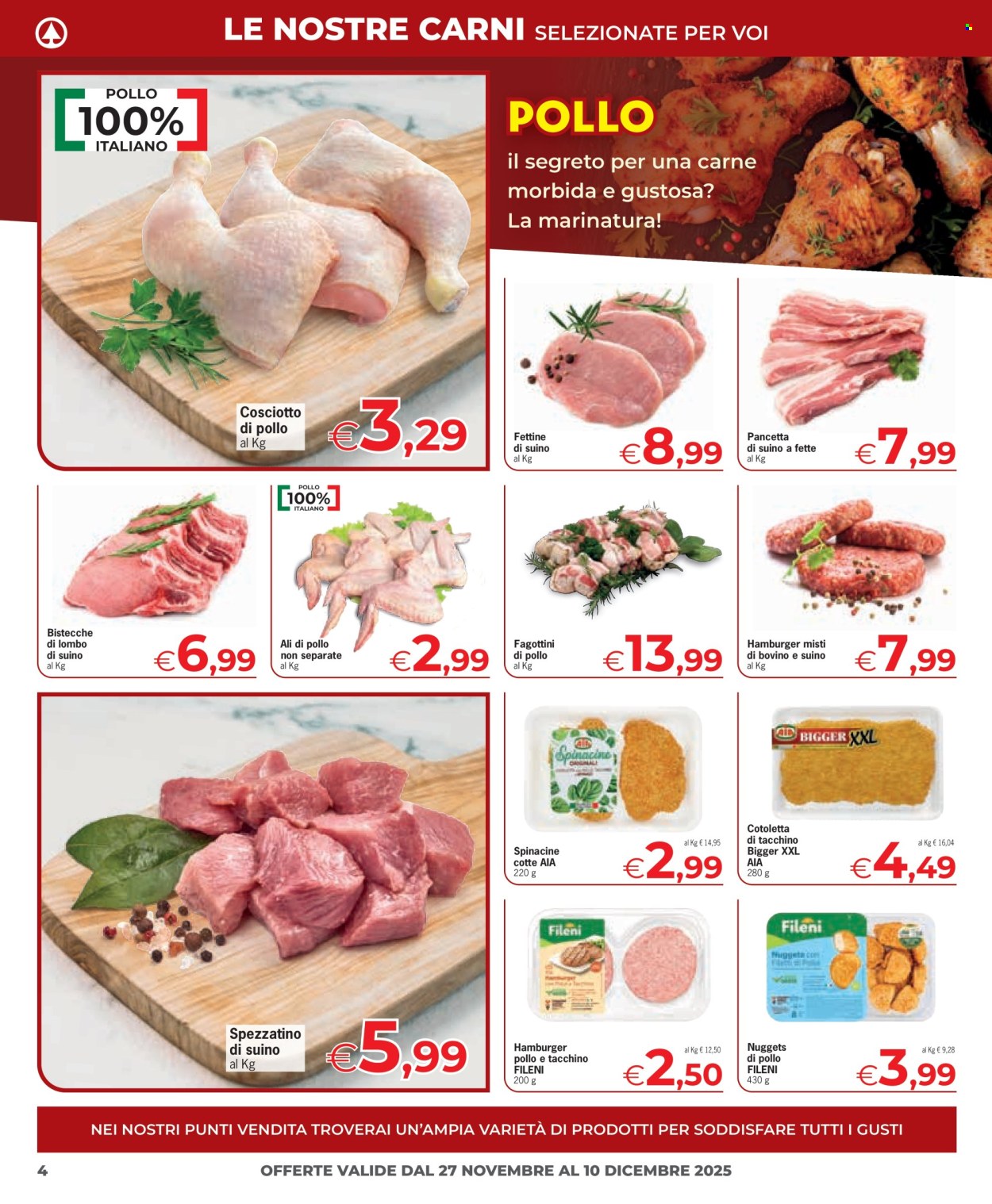 Volantino Eurospar - 27/11/2025 - 10/12/2025. Pagina 4