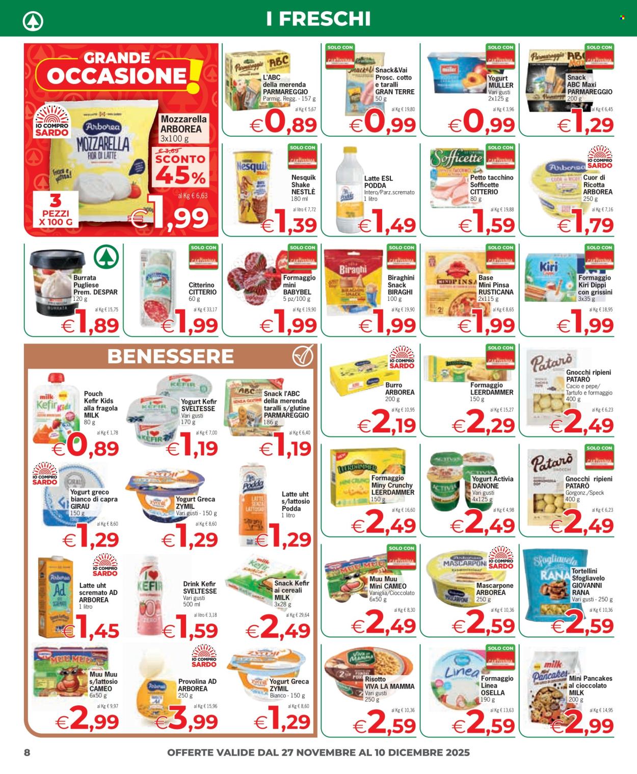 Volantino Eurospar - 27/11/2025 - 10/12/2025. Pagina 8