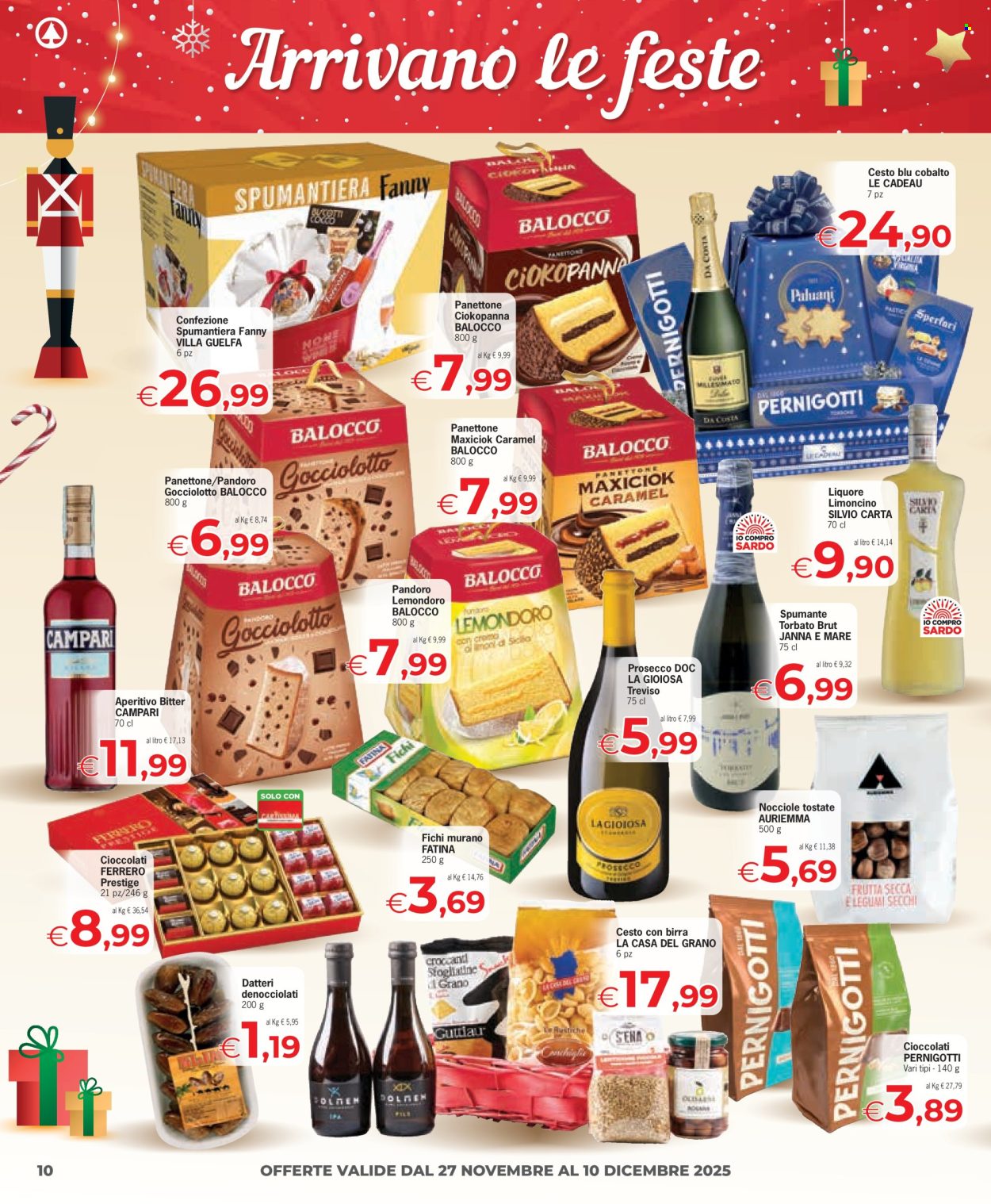 Volantino Eurospar - 27/11/2025 - 10/12/2025. Pagina 10
