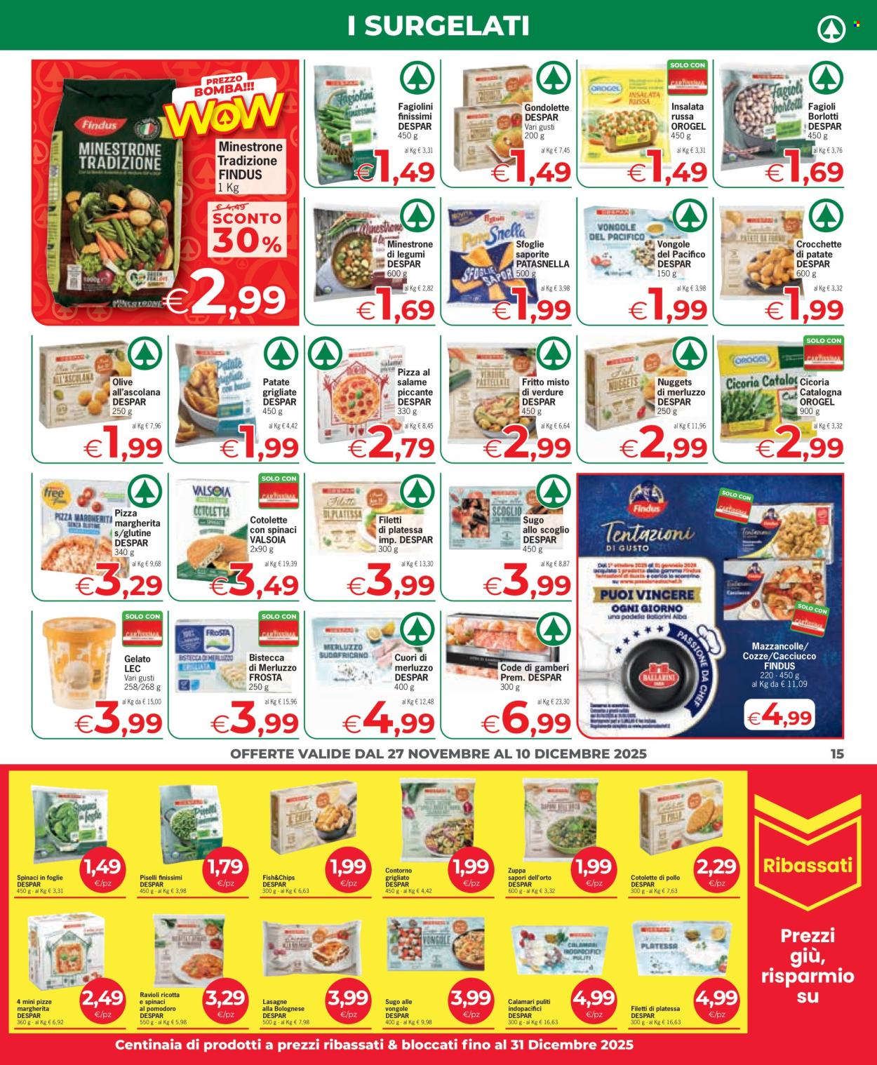 Volantino Eurospar - 27/11/2025 - 10/12/2025. Pagina 15
