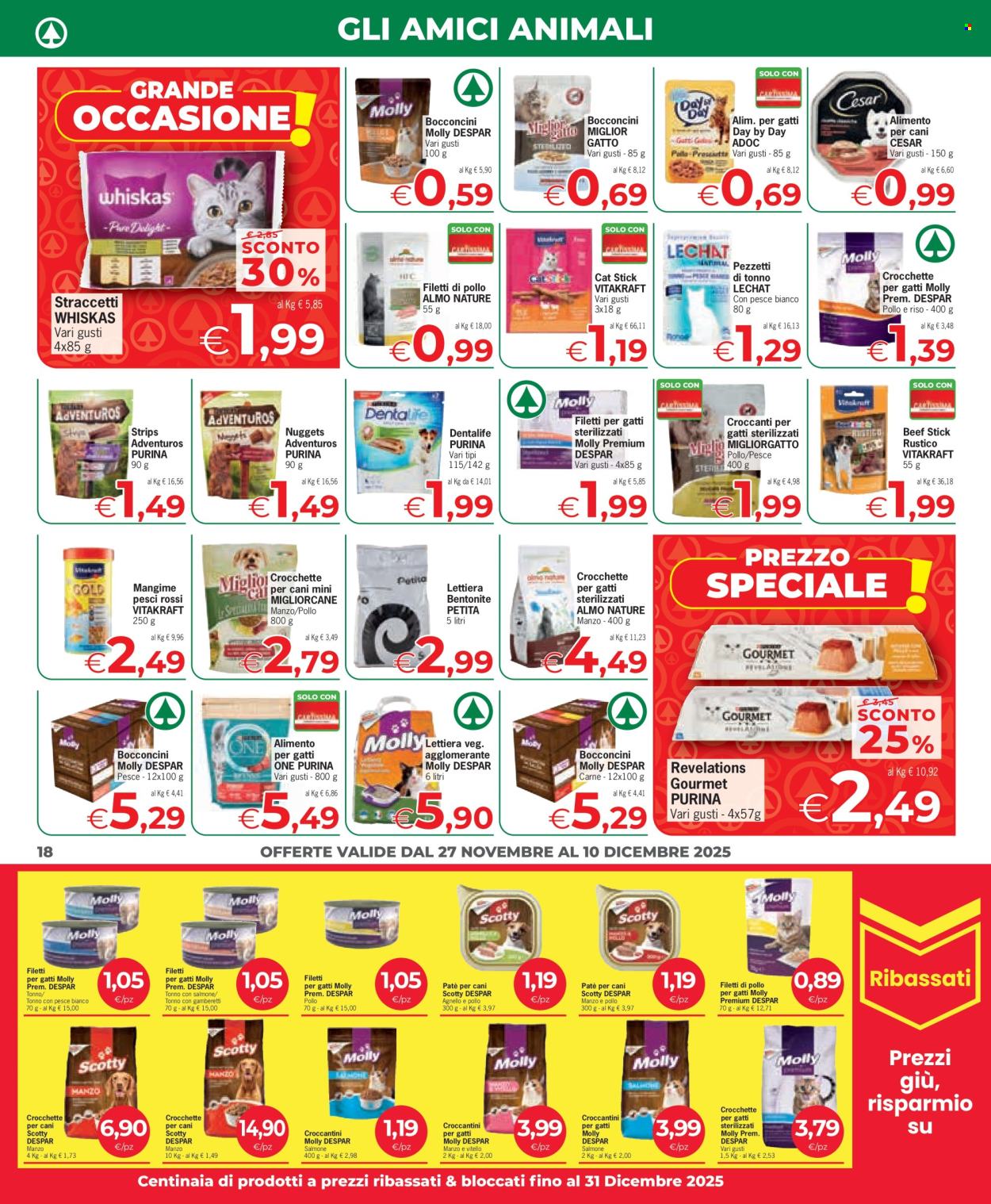Volantino Eurospar - 27/11/2025 - 10/12/2025. Pagina 18