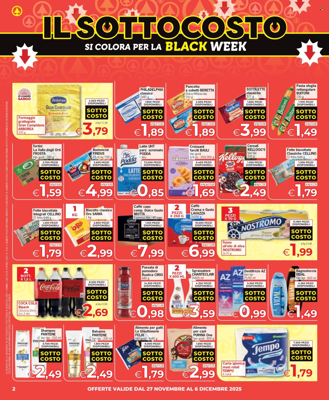 Volantino Eurospar - 27/11/2025 - 10/12/2025. Pagina 2