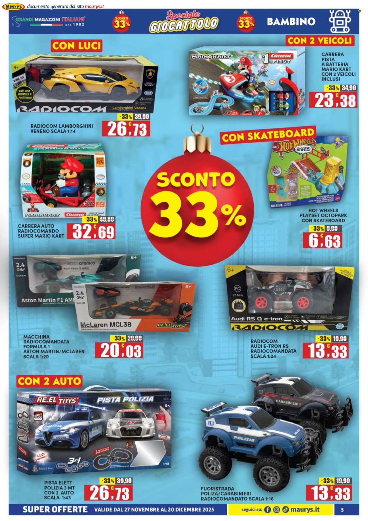 Volantino Maury's - 27/11/2025 - 20/12/2025. Pagina 5