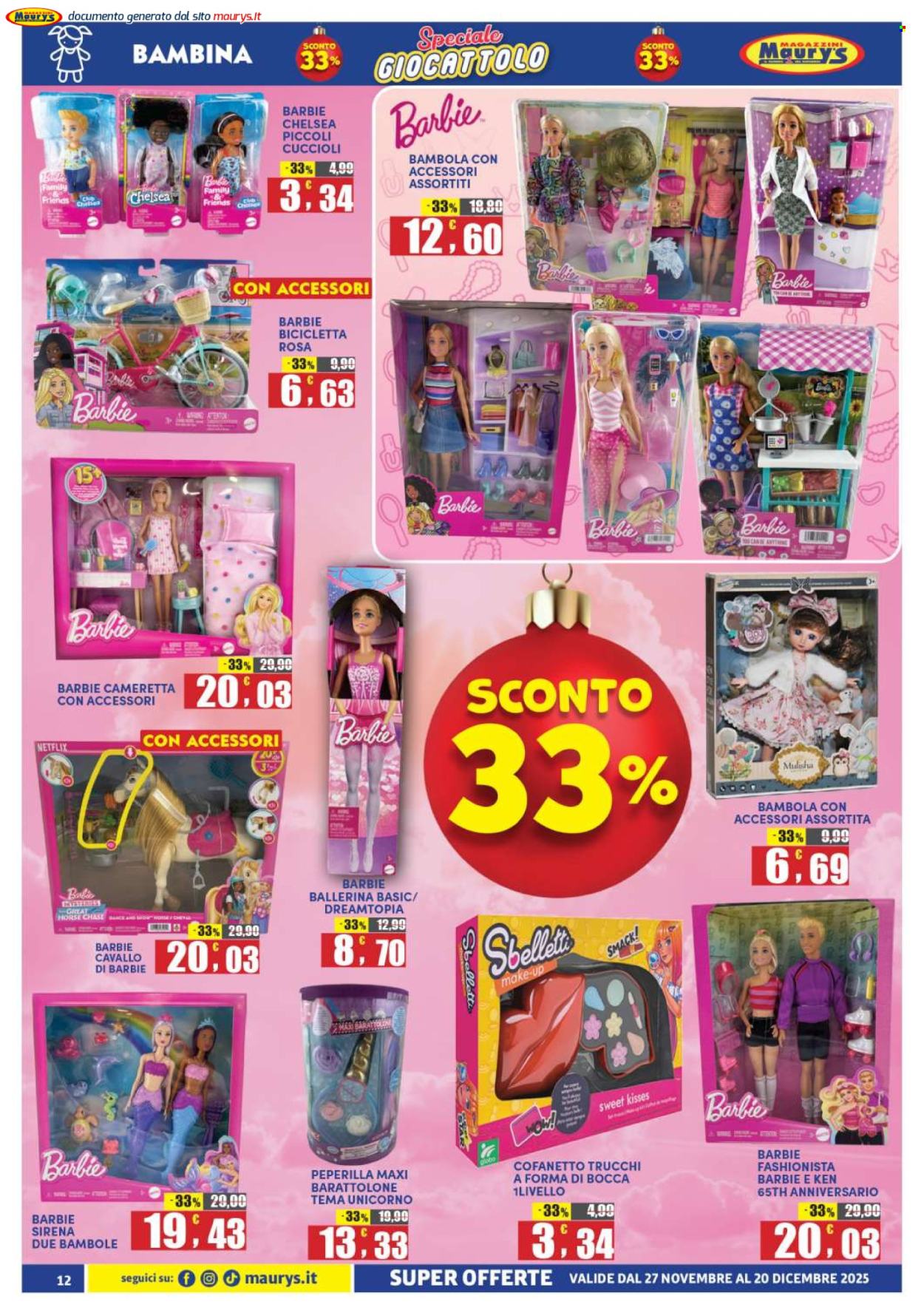 Volantino Maury's - 27/11/2025 - 20/12/2025. Pagina 12