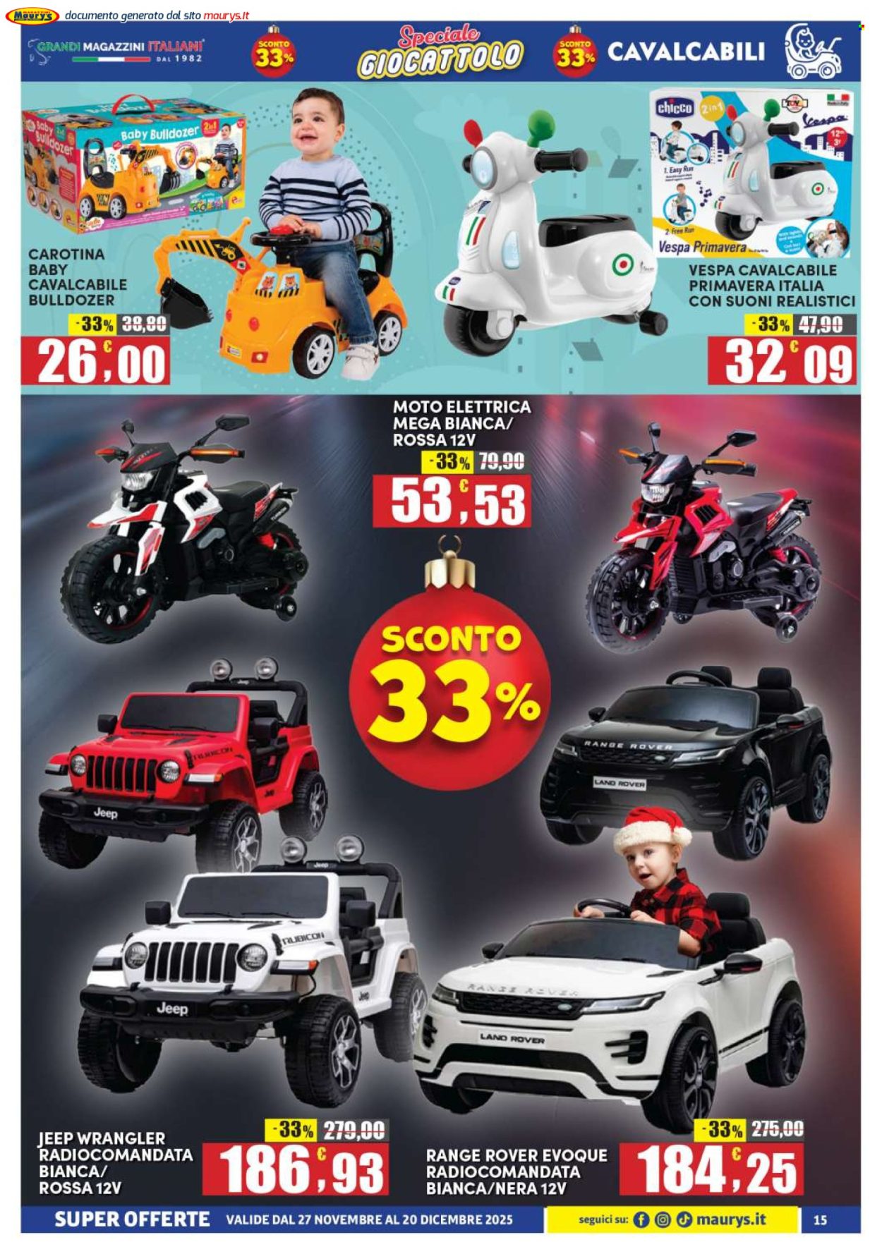 Volantino Maury's - 27/11/2025 - 20/12/2025. Pagina 15