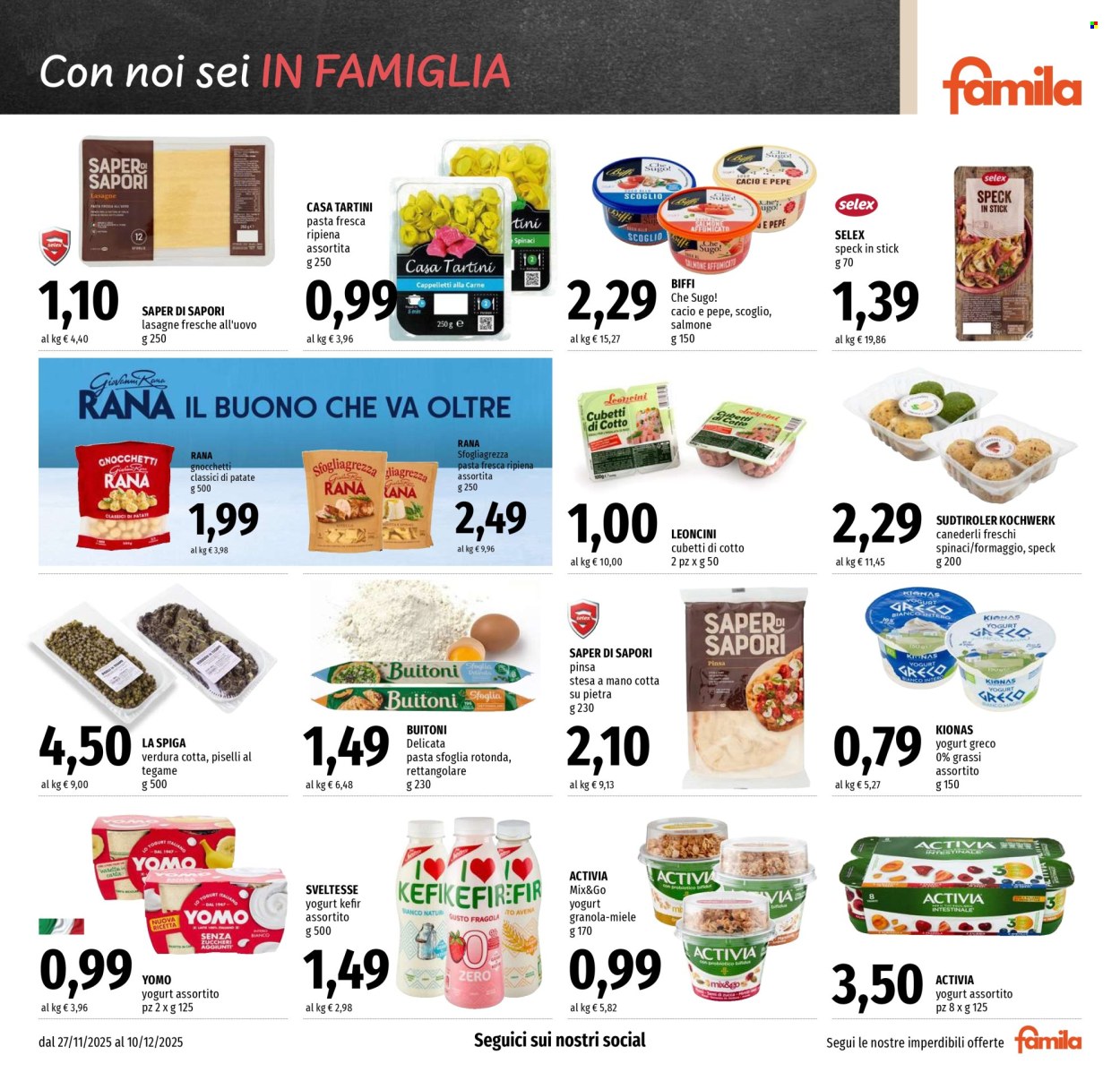 Volantino Famila - 27/11/2025 - 10/12/2025. Pagina 9