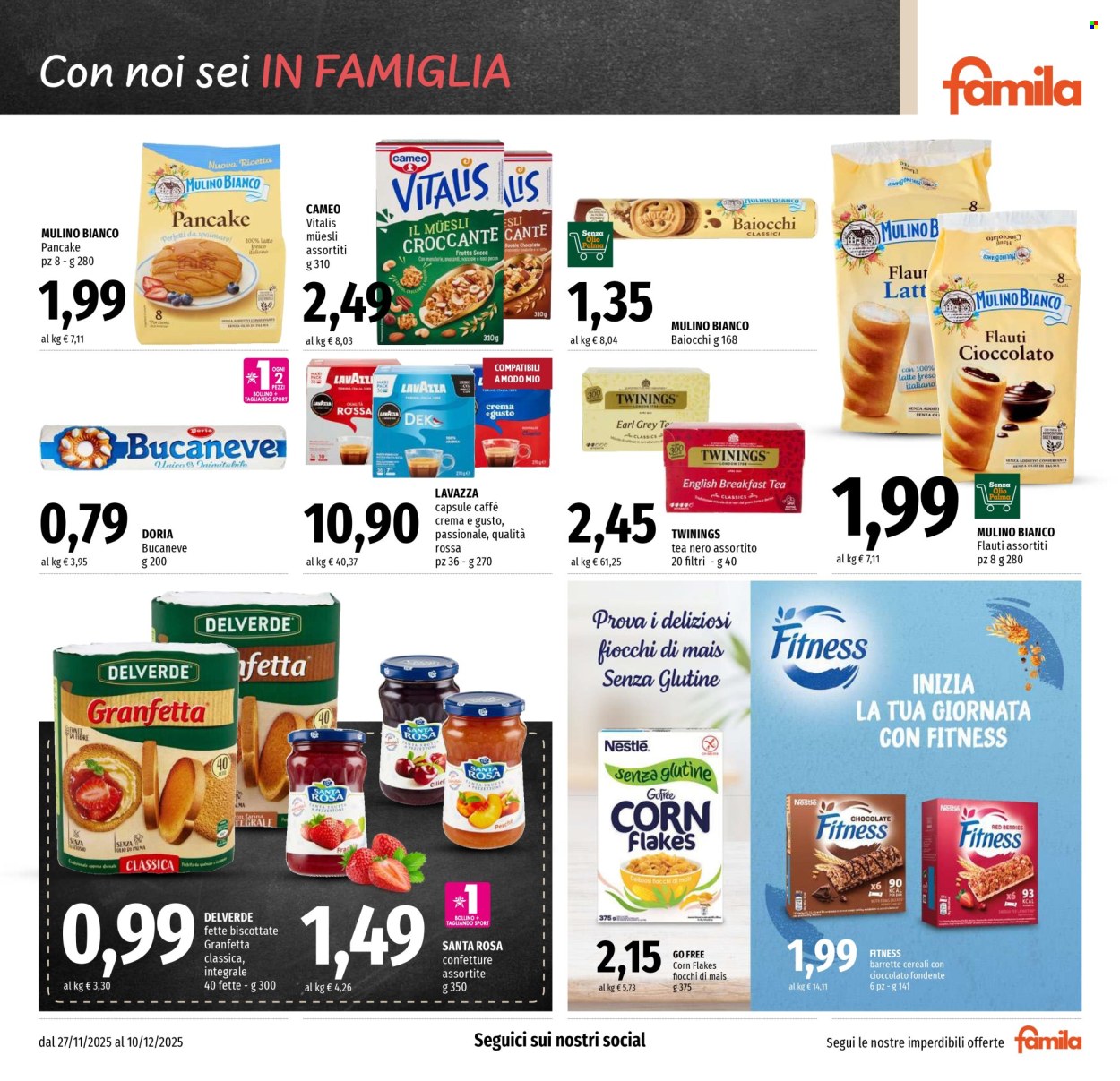 Volantino Famila - 27/11/2025 - 10/12/2025. Pagina 13