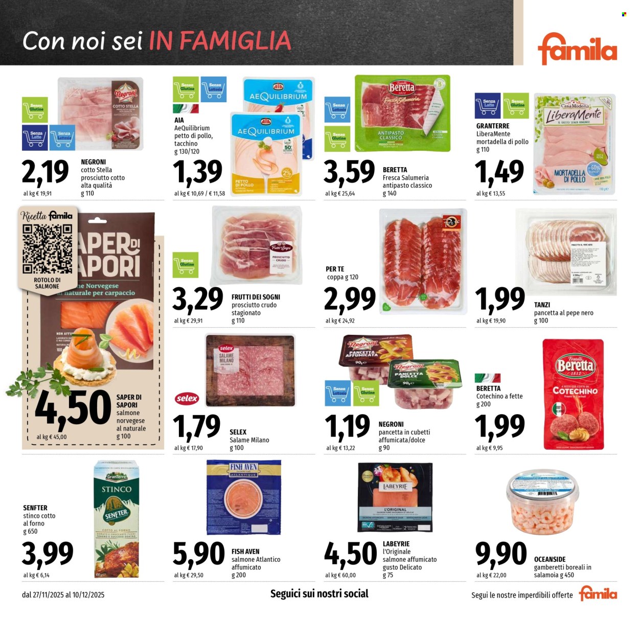 Volantino Famila - 27/11/2025 - 10/12/2025. Pagina 7