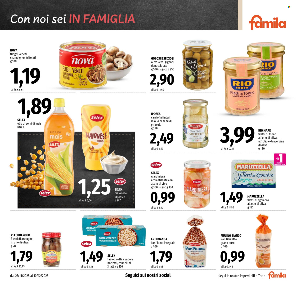 Volantino Famila - 27/11/2025 - 10/12/2025. Pagina 11