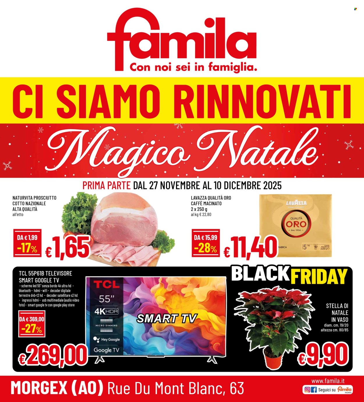 Volantino Famila - 27/11/2025 - 10/12/2025. Pagina 1