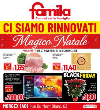 Volantino Famila - 27/11/2025 - 10/12/2025.