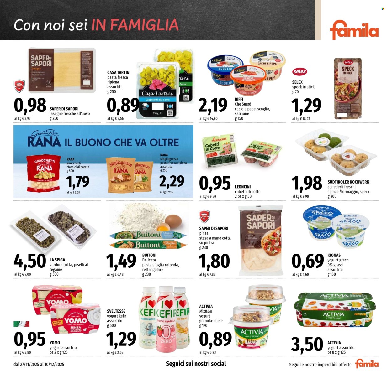 Volantino Famila - 27/11/2025 - 10/12/2025. Pagina 9