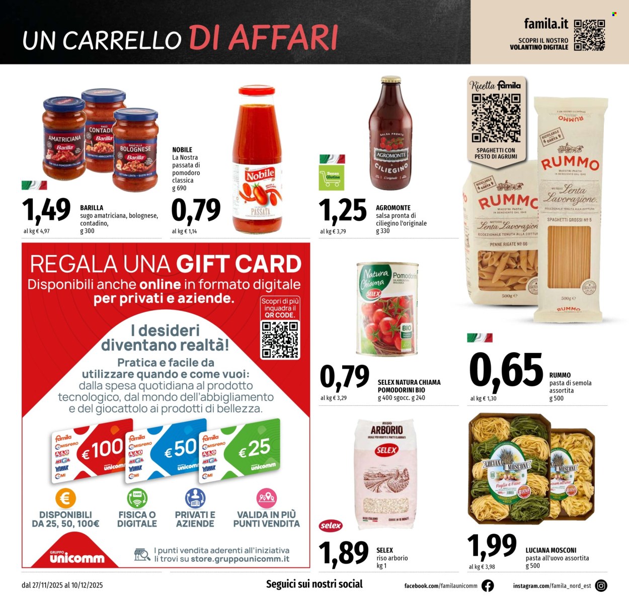Volantino Famila - 27/11/2025 - 10/12/2025. Pagina 12
