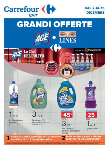 Volantino Carrefour - 2/12/2025 - 15/12/2025.