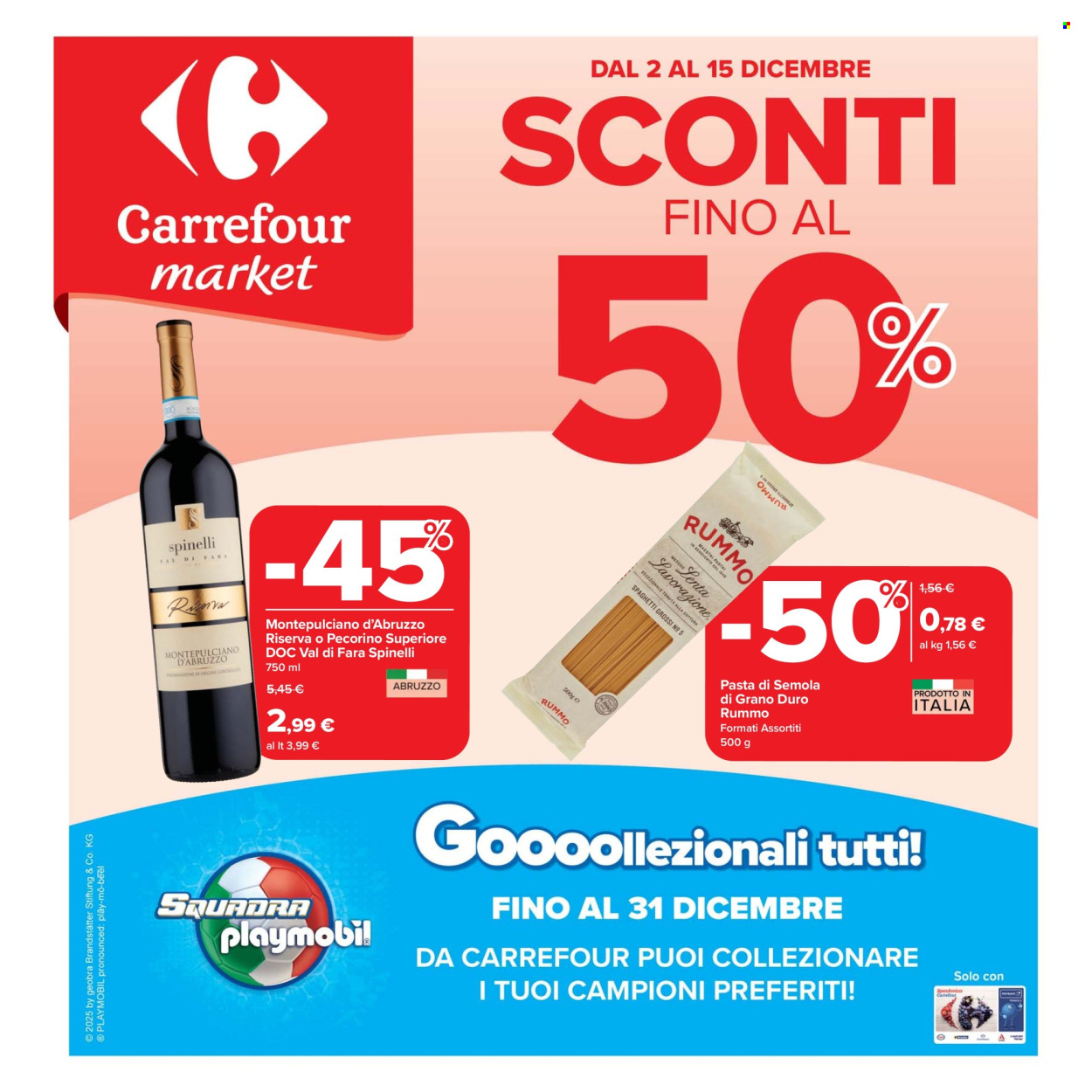 Volantino Carrefour - 2/12/2025 - 15/12/2025. Pagina 1