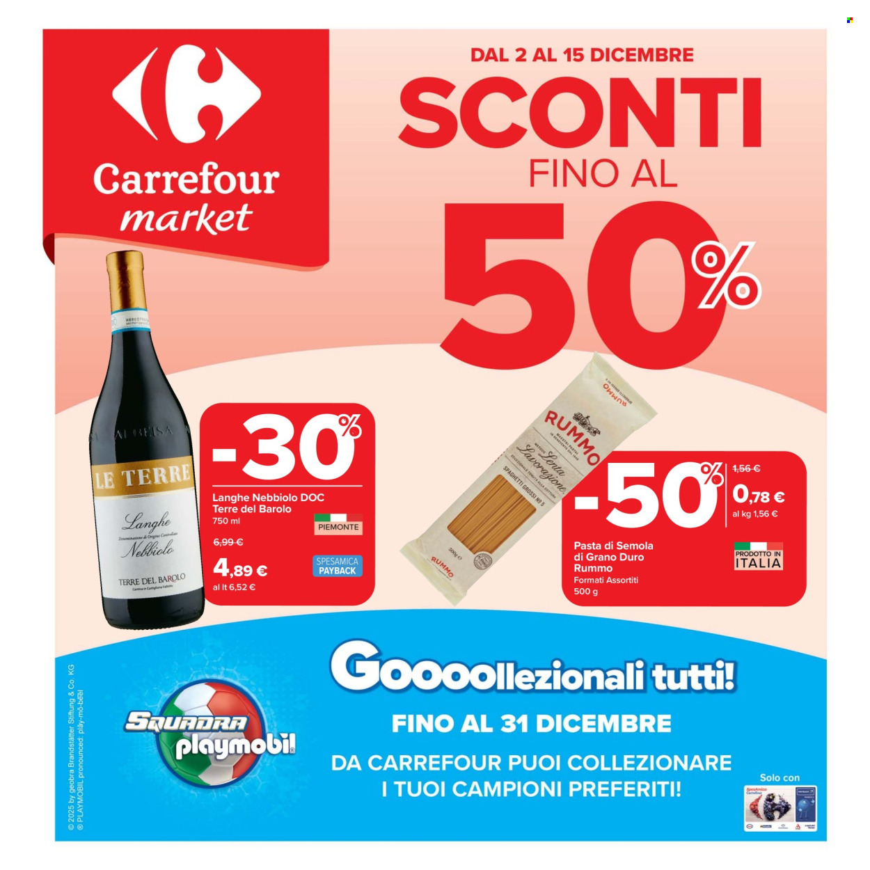 Volantino Carrefour - 2/12/2025 - 15/12/2025. Pagina 1
