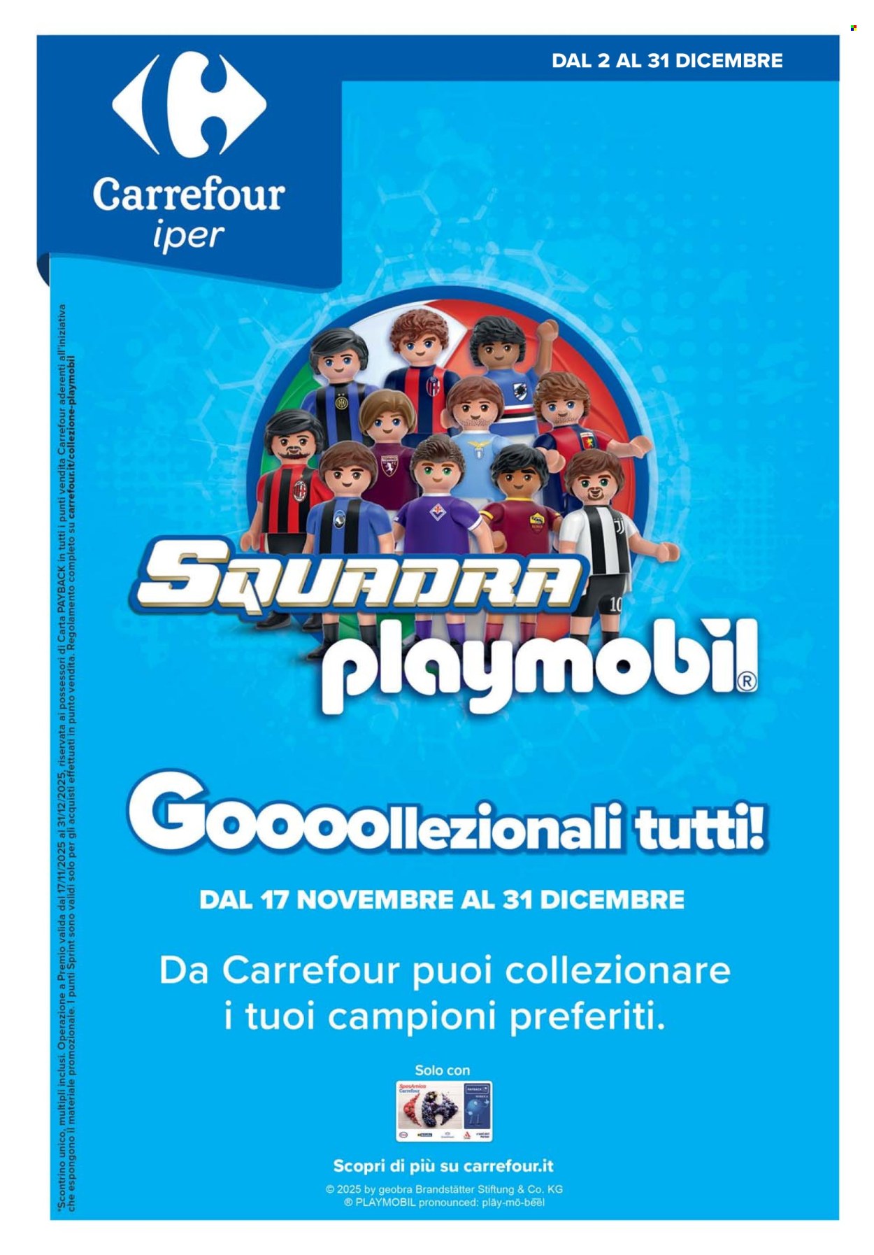Volantino Carrefour - 2/12/2025 - 31/12/2025. Pagina 1