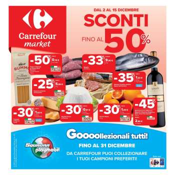 Volantino Carrefour - 2/12/2025 - 15/12/2025.