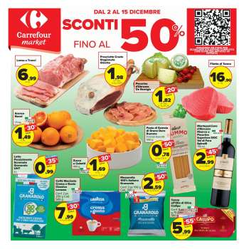 Volantino Carrefour - 2/12/2025 - 15/12/2025.