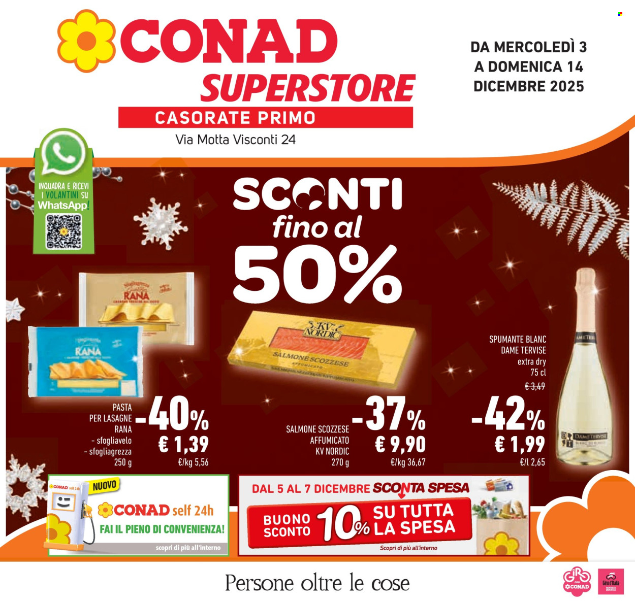 Volantino Conad Superstore - 3/12/2025 - 14/12/2025. Pagina 1