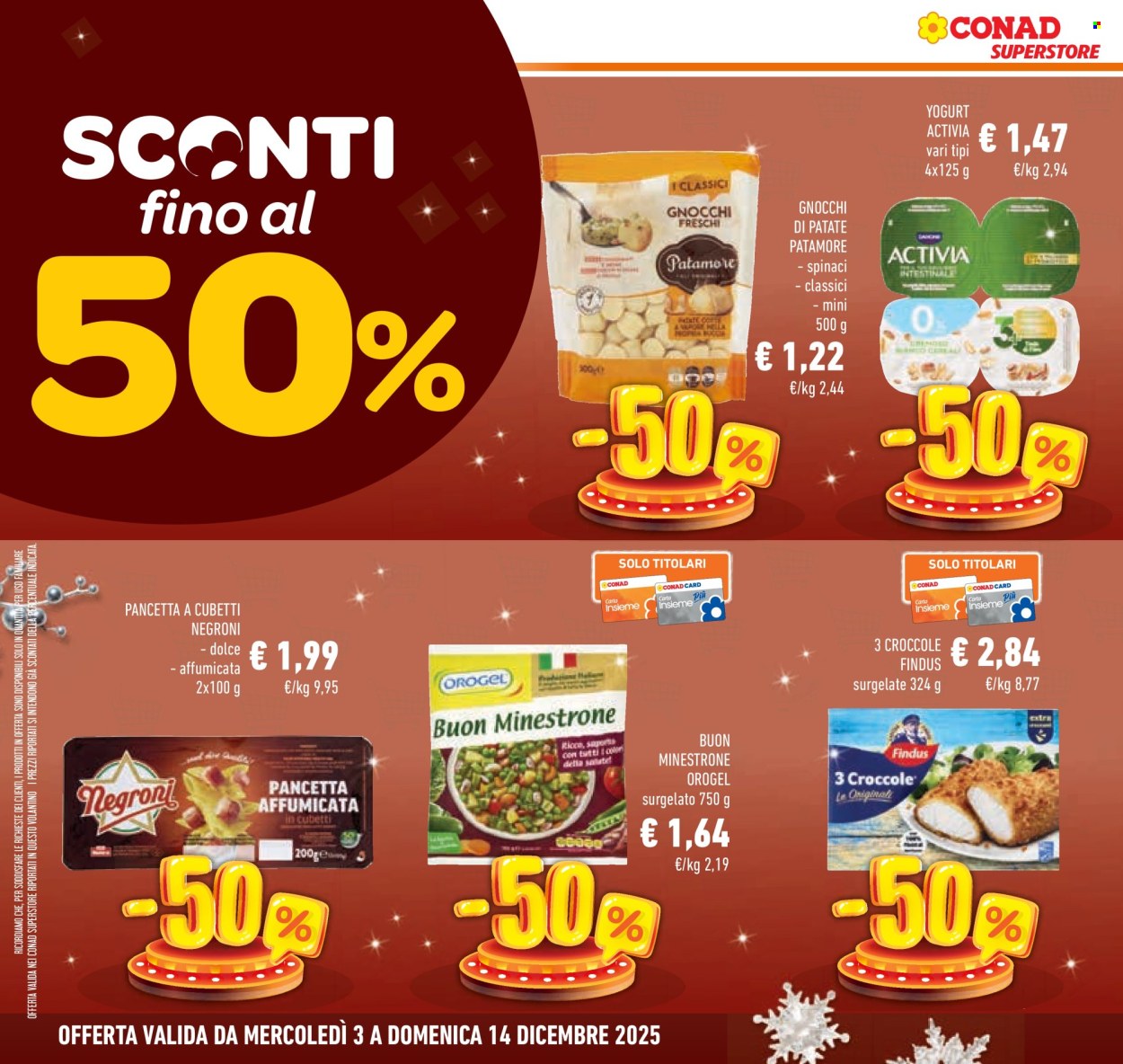 Volantino Conad Superstore - 3/12/2025 - 14/12/2025. Pagina 4