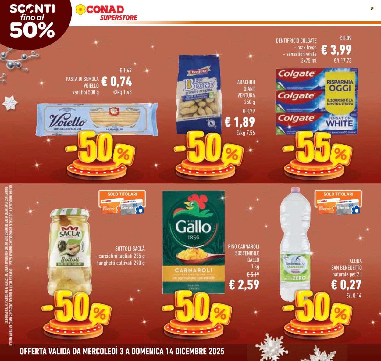 Volantino Conad Superstore - 3/12/2025 - 14/12/2025. Pagina 6