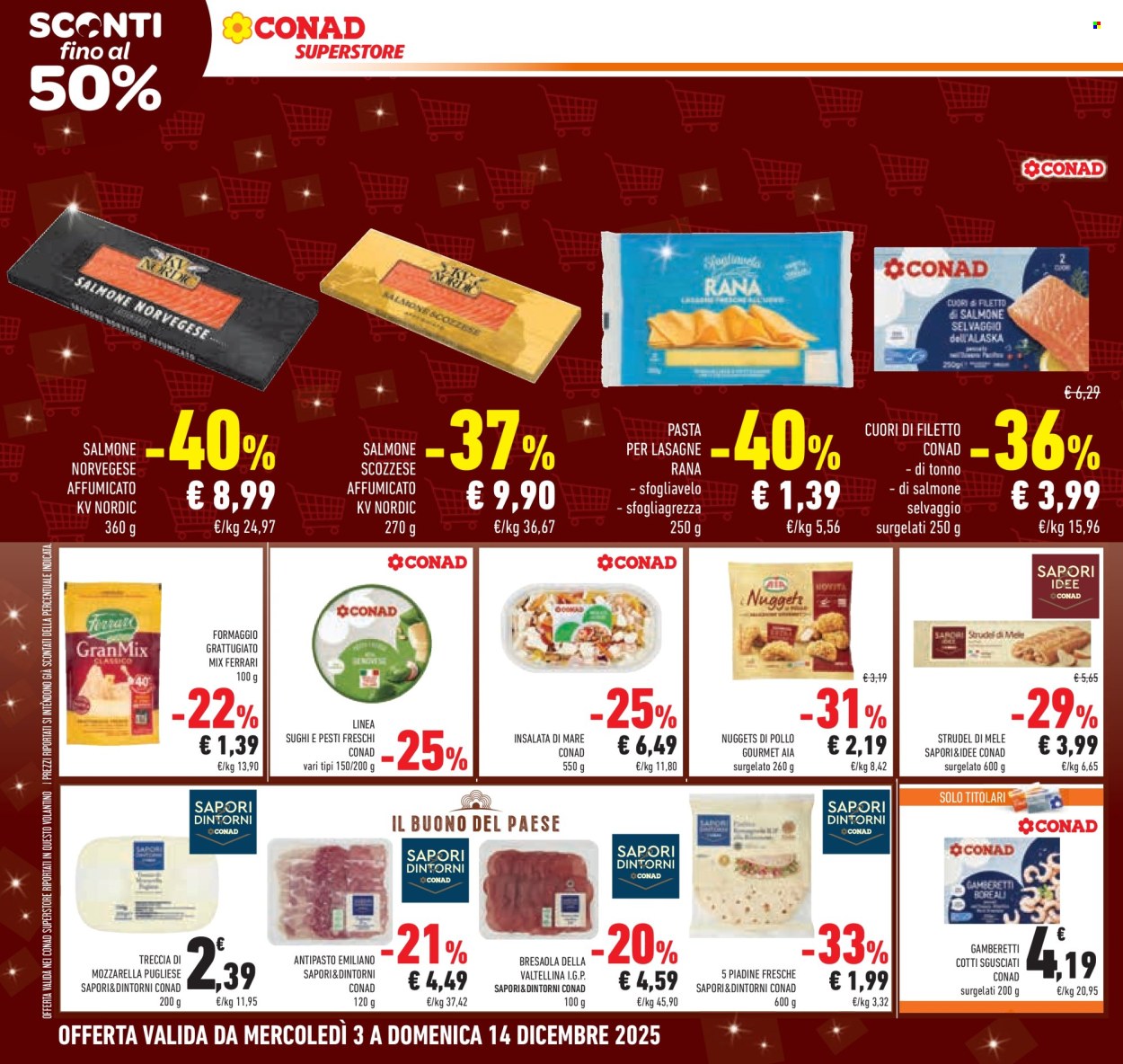 Volantino Conad Superstore - 3/12/2025 - 14/12/2025. Pagina 14
