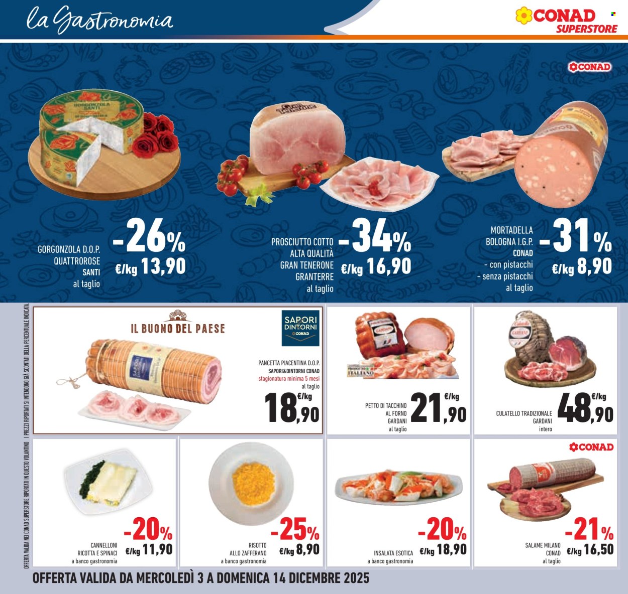 Volantino Conad Superstore - 3/12/2025 - 14/12/2025. Pagina 40