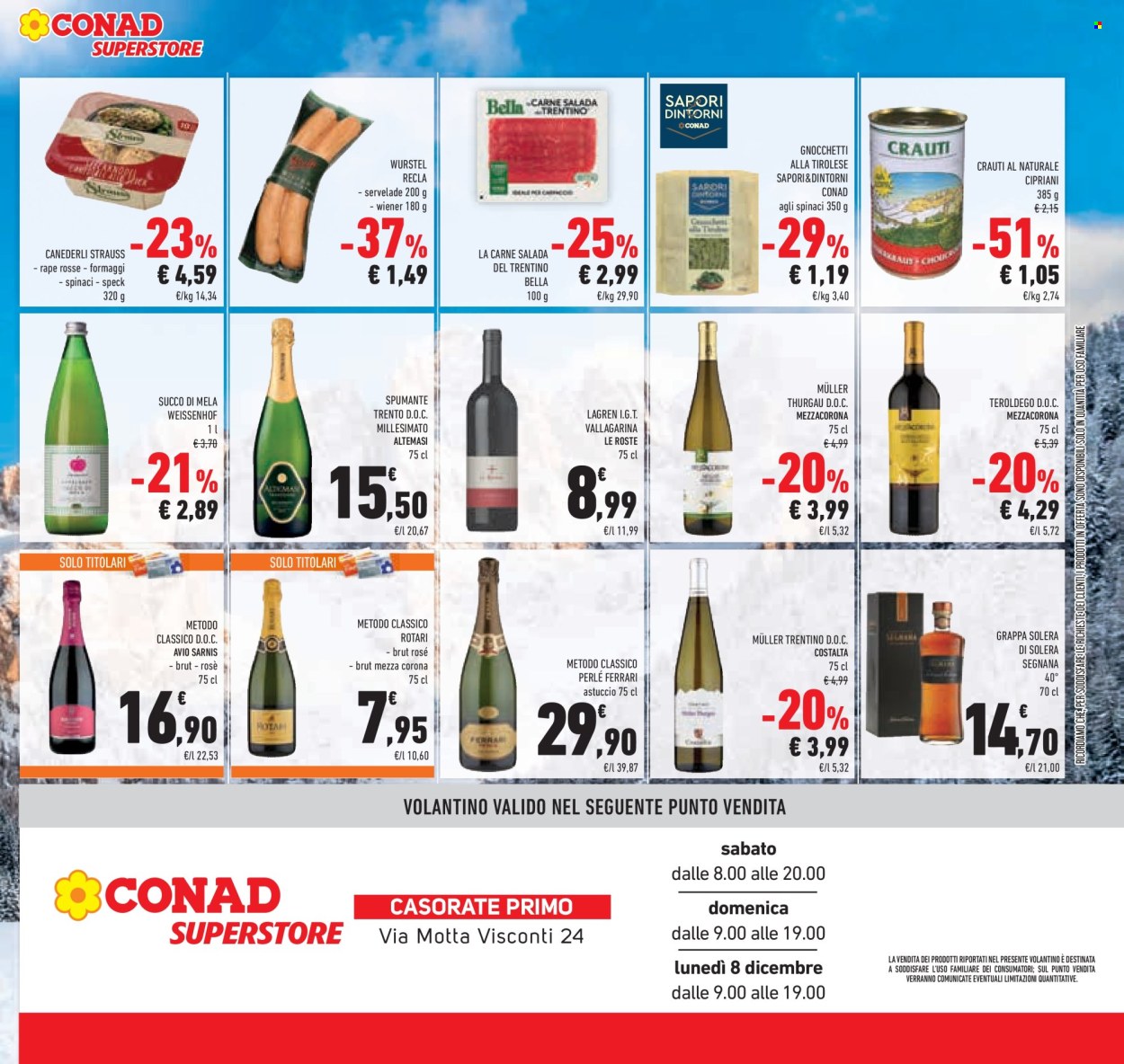 Volantino Conad Superstore - 3/12/2025 - 14/12/2025. Pagina 43