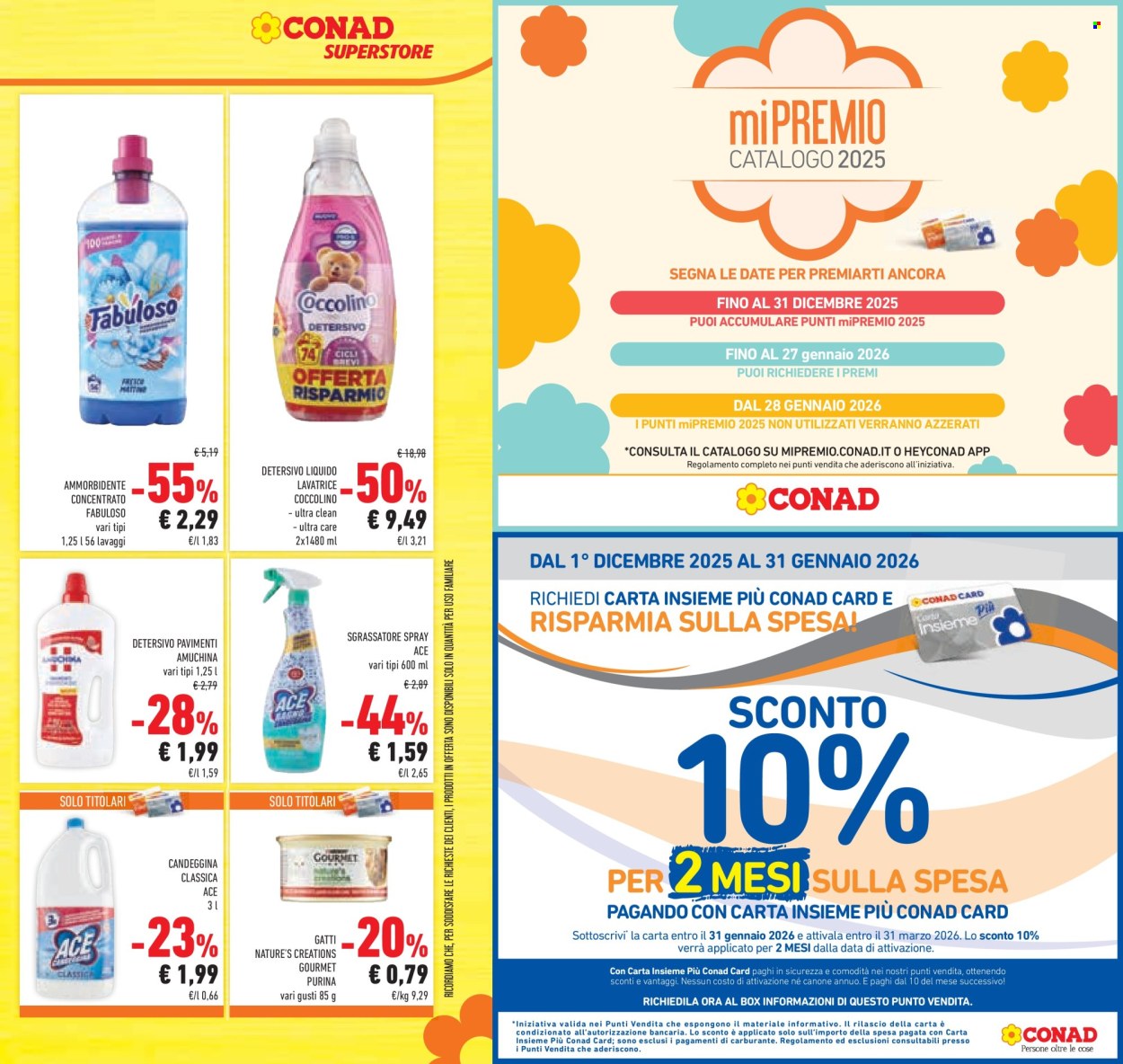 Volantino Conad Superstore - 3/12/2025 - 14/12/2025. Pagina 49