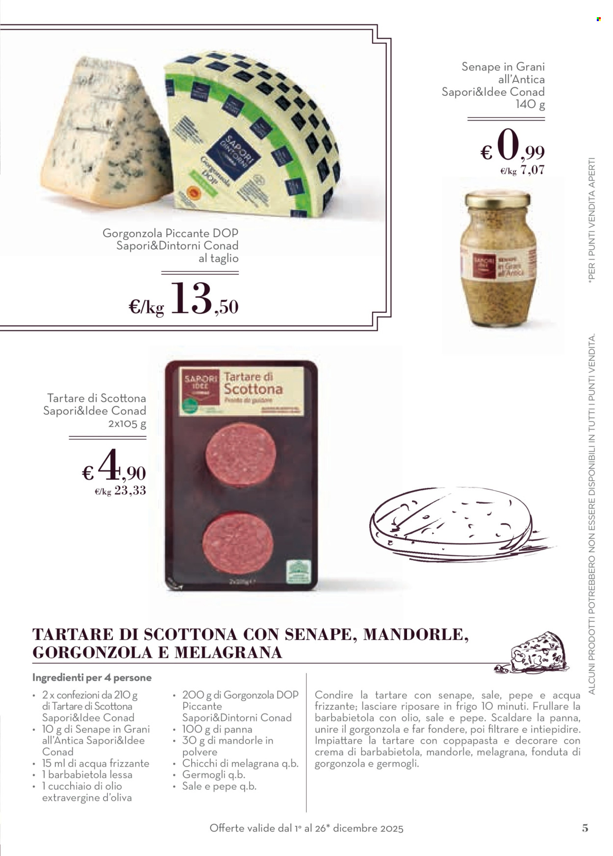 Volantino Conad - 1/12/2025 - 26/12/2025. Pagina 5