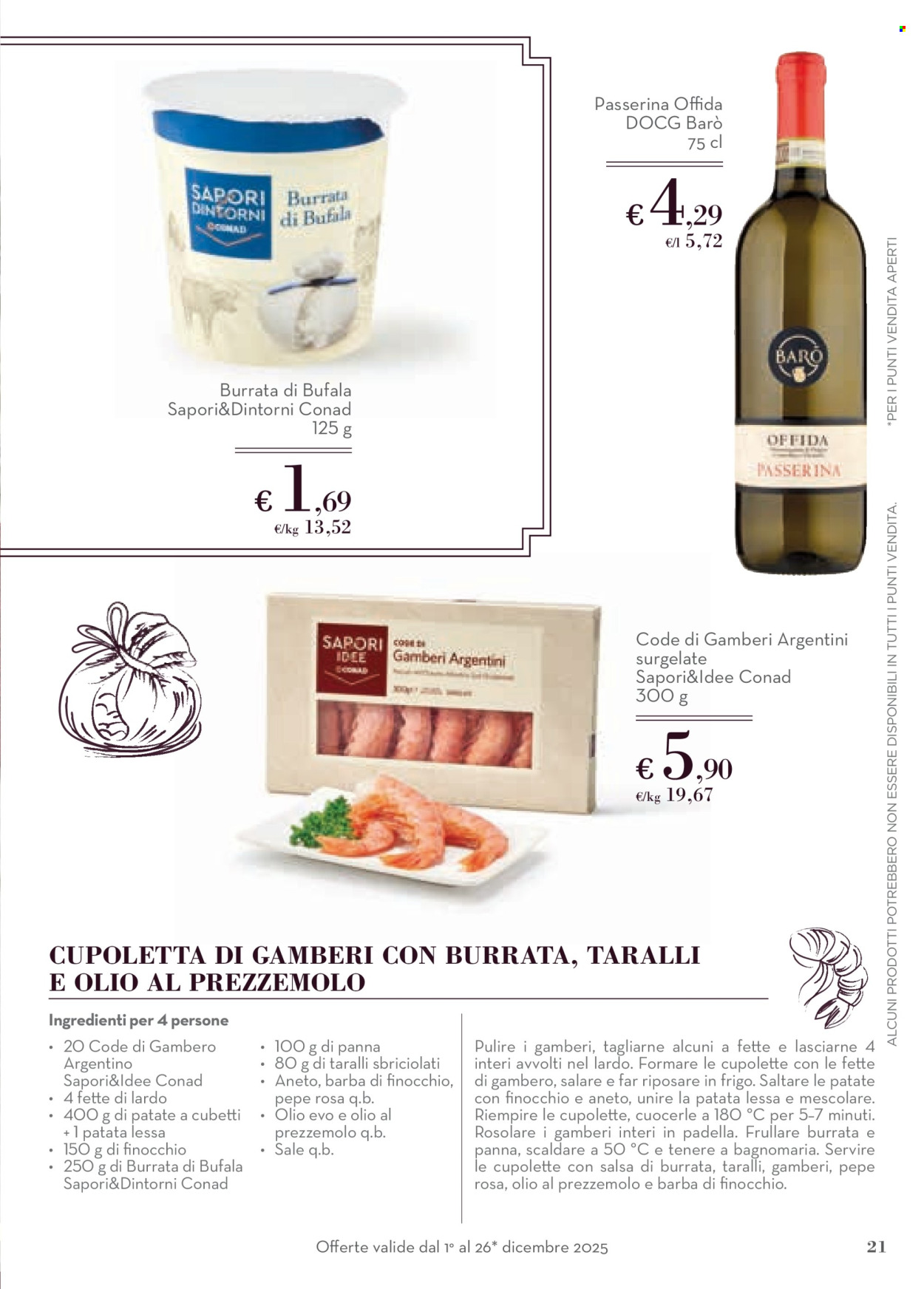 Volantino Conad - 1/12/2025 - 26/12/2025. Pagina 21