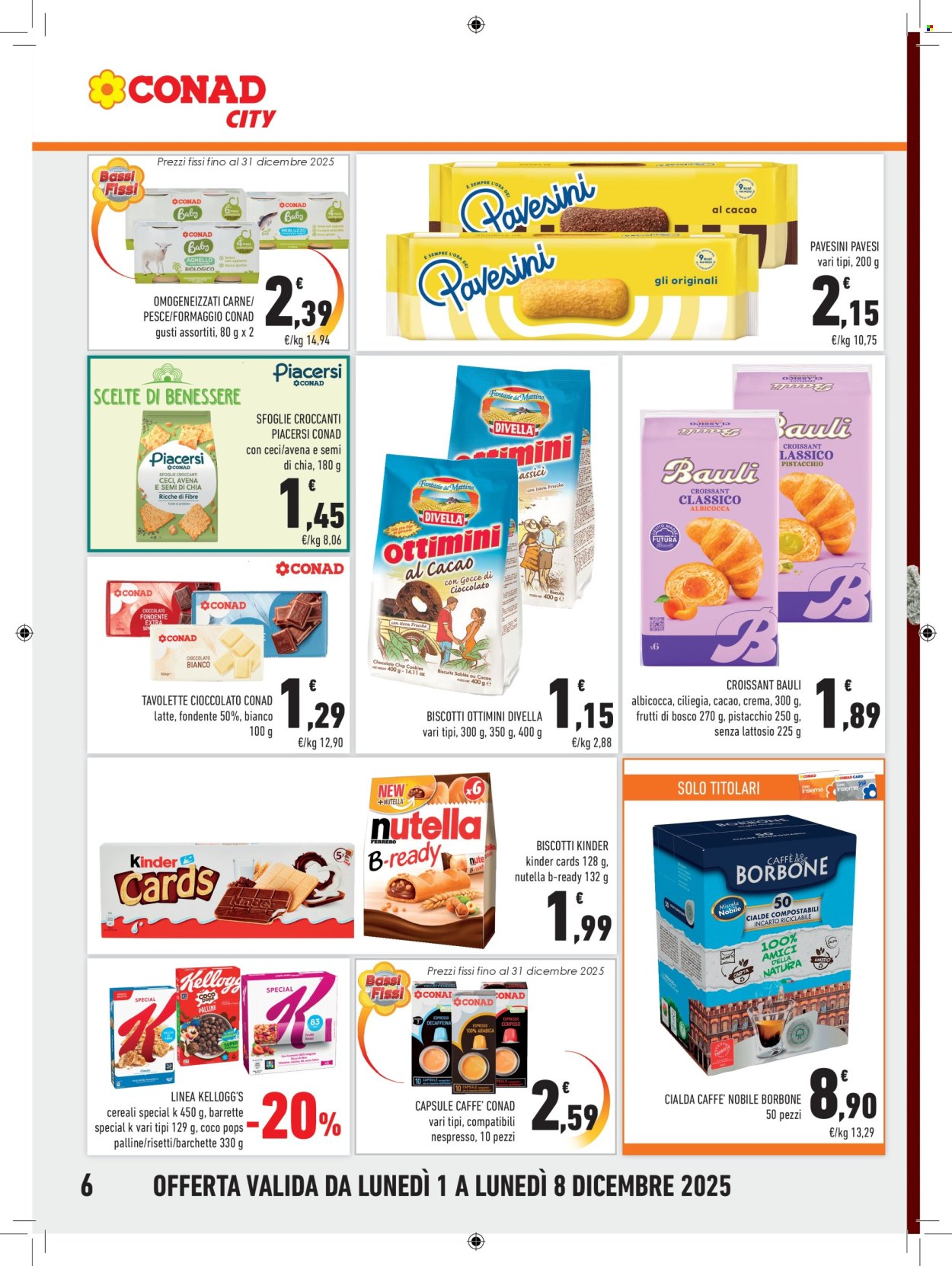 Volantino Conad - 1/12/2025 - 8/12/2025. Pagina 6