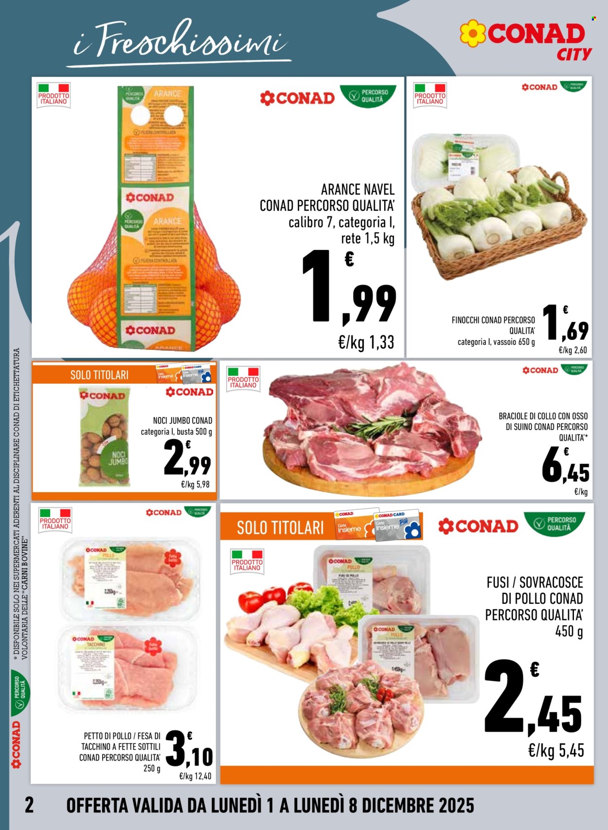 Volantino Conad City - 1/12/2025 - 8/12/2025. Pagina 2