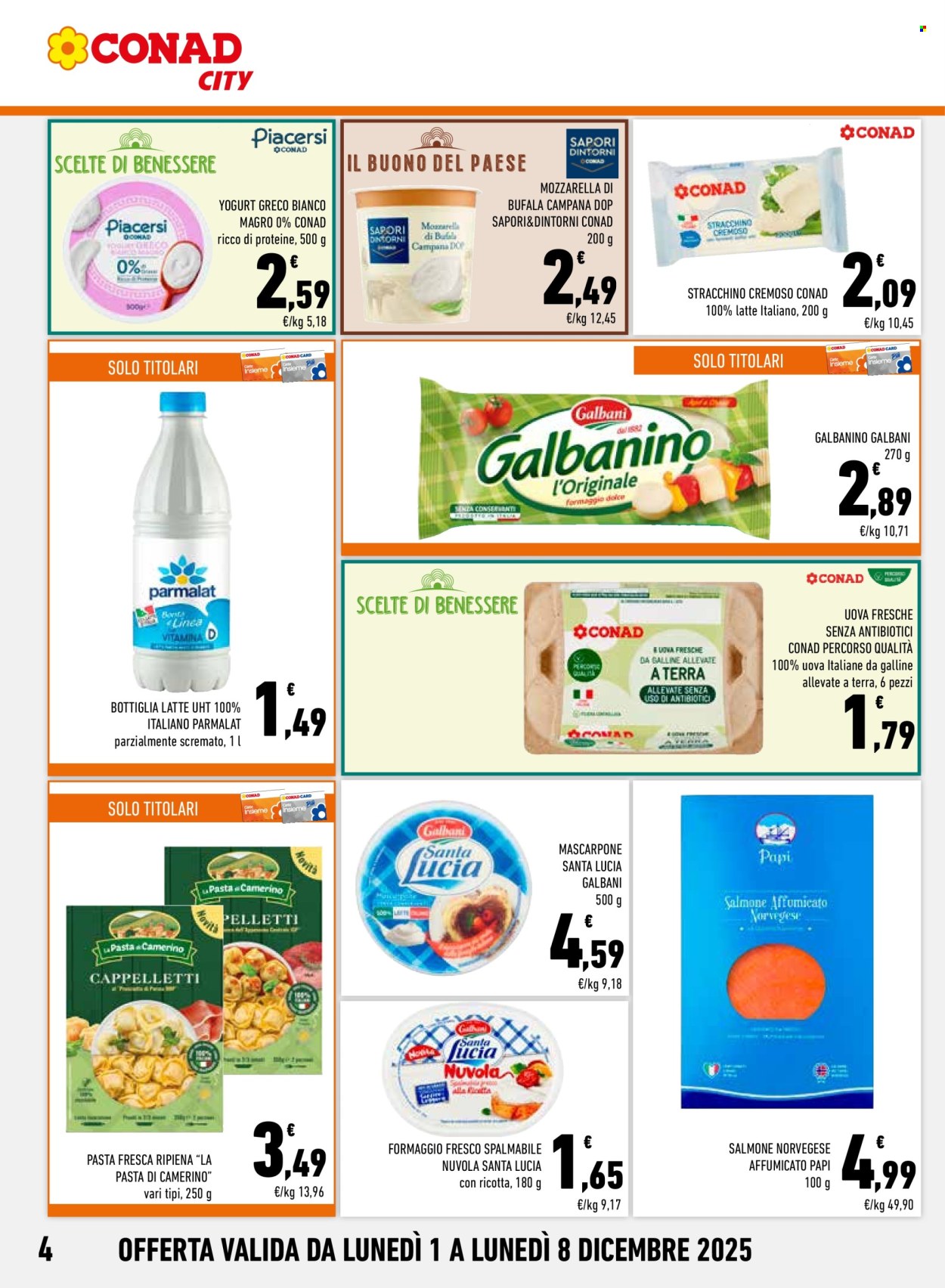 Volantino Conad City - 1/12/2025 - 8/12/2025. Pagina 4